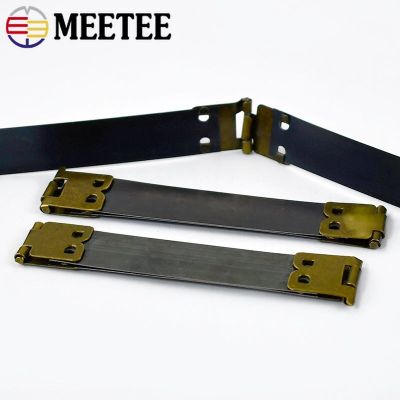 ：“{—— Meetee 25Pcs 8.5-15Cm Metal Internal Frame Clasp Lock DIY Bag Clip Buckle Wallet Cloth Purse Handbag Handle Sewing Accessories