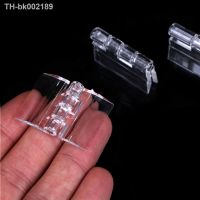 ✻☫ 10Pcs Plastic Folding Hinges Transparent Hinge Durable Clear Acrylic Hinge Tools