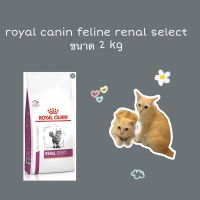 [ลด50%] ส่งฟรี royal canin feline renal select  ขนาด 2 kg แมวโรคไต