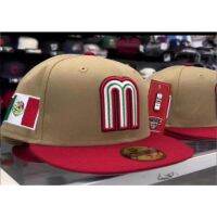 ㍿✎ Fashion Mexico national team 59 FIY Hip Hop cap closed outdoor sports casual print fitted cap