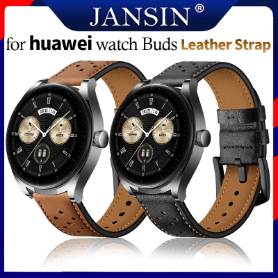 สาย สำหรับ huawei watch Buds นาฬิกาอัจฉริยะ สายหนัง สำหรับ huawei watch Buds Replacement Wrist สายนาฬิกาอุ ปกรณ์เสริมสม