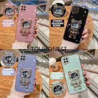 มนุษย์อวกาศ Quicksand เคสโทรศัพท์มือถือยืนสำหรับ Samsung Galaxy A02 A02S A10 A10S เคสคลุม A31สำหรับ A12 A13 A14 A04ฝาครอบ A04E