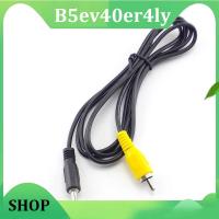 B5ev40er4ly SHOP B5ev40er4ly SHOP 1.5 Meter 3.5 mm 1/8" Mono Plug To Single RCA Male Jack Cable Extension Cord AV Audio Video Adapter Connector Line