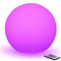 Rechargeable Remote Control LED Ball Night Lights Indoor Home Table Lamp Garden Lawn Wedding Party K Bar New Year Decoration