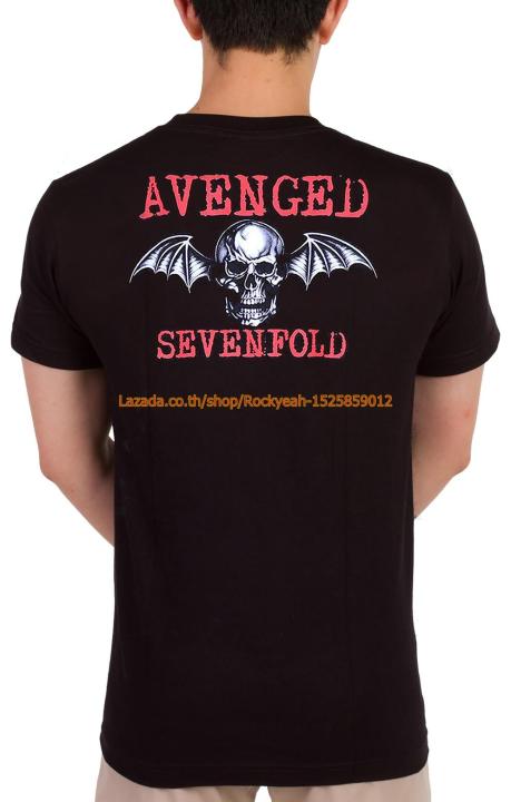 เสื้อวง-avenged-sevenfold-เสื้อวินเทจ-ผ้าร้อยแท้-อะเว็นจด์เซเวนโฟลด์-a7x-ไซส์ยุโรป-rdm1147