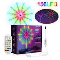 【CW】 Fireworks with 5050RGB Bluetooth Bar Music Sync Bedroom TV Wall Decoration