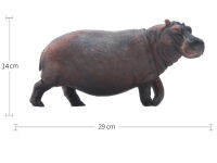 ของเล่นฮิปโปโปเตมัสสัดส่วนขนาดใหญ่ Length35cm