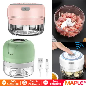 Multifunction Electric Garlic Crusher Grinder Slicer Vegetable