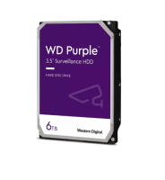 WD HDD 6TB PURPLE AV DRIVE  3 Years  (WD63PURZ)