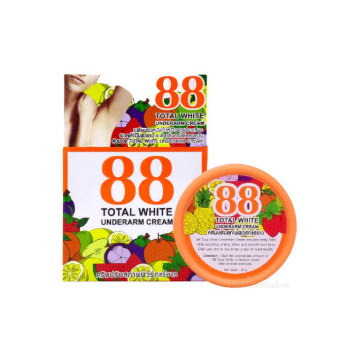 888 Total White Underarm Whitening Cream Made in Thailand Lazada PH