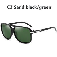 Polarized Sunglasses Driver Goggles Fashion Men Cool Square Style Gradient Vintage Brand Design Fishing Camping Sun Glasses Goggles