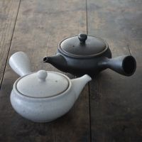 เครื่องดื่มกาน้ำชาเซรามิกญี่ปุ่น LUWU Kyusu กาน้ำชาจีนกังฟู200มล.