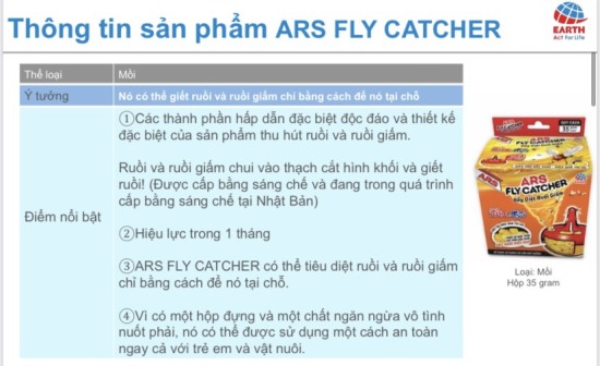 Bẫy diệt ruồi giấm ars fly catcher hàng nhập khẩu dẫn dụ và diệt ruồi giấm - ảnh sản phẩm 5