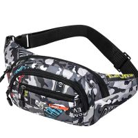 Outdoor Travel Sports Waist Pack Women Shoulder Belt Waist Bag Men Crossbody Pouch Portable Phone Messenger Chest Bag Coin Purse Running Belt