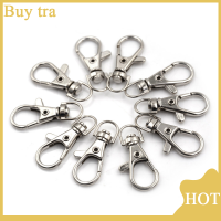 [Buytra] 10ชิ้น/เซ็ต lobster clasp swivel Trigger คลิป snap Hook BAG พวงกุญแจรถ