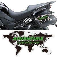 ☬ได้♝สำหรับ Kawasaki VERSYS 300 400 650 1000 250 VERSYS-X แผ่นติดถังกระจกบังลมชุดหน้าจอที่หัวเข่ารูปลอกที่เบนทางลม