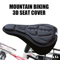 Mountain Bike 3D Cushion Cover Bicycle Thickened Silicone Sponge Cushion Soft Bicycle Saddle Seat Cover Mtb Bicycle Accessories