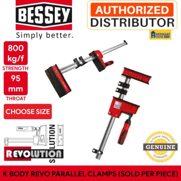 BESSEY Clutch Style 6 in. Capacity Bar Clamp with Wood Handle and