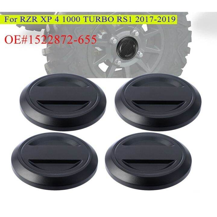 4Pcs/Set UTV Tire Wheel Hub Caps Center Cover For Polaris RZR 1000 XP
