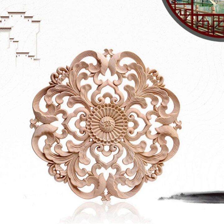 8pcs-wooden-carved-onlay-applique-unpainted-wood-applique-vintage-european-style-carved-decal-for-furniture-decoration