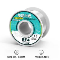 RF-106D Lead-free Battery Board Solder Wire Dedicated High Purity 0.6mm Rosin Soldering Wire for BGA Soldering Rework Tools