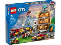 LEGO® City 60321 Fire Brigade - (เลโก้ใหม่ ของแท้ ?% กล่องสวย พร้อมส่ง)