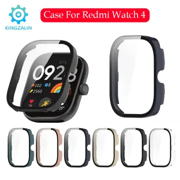 Redmi Watch 4 PC case With Glass (Black)