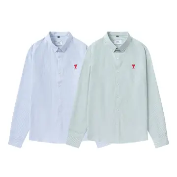 Shop Ami Paris Shirt Long Sleeves with great discounts and prices