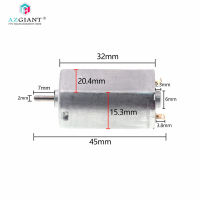 เดิม2ชิ้น180ความเร็วสูง Micro DC มอเตอร์โลหะคาร์บอนแปรงมอเตอร์3.7โวลต์ DIY รุ่นเครื่องบิน FF-180PH-2665 T Rimmer ปัตตาเลี่ยน