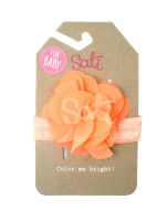 SATI - ผ้าคาดผม CN.PREMIUM HB ORANGE FLOWER CNH002