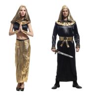 [COD] Cos performance costumes ancient Cleopatra belly dancers male and female Egyptian priests