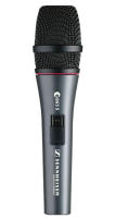 Sennheiser e865S *ของแท้รับประกัน 1ปี* ไดนามิกไมโครโฟนแบบถือ มี Switch On/Off, Super-Cardioid Handheld Dynamic Microphone ฟรี!! กระเป๋า,ตัวยึดไมค์