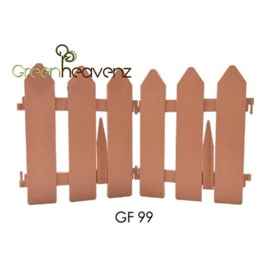 GHZ GAF GF99 Plastic Fencing Garden Pagar Plastik Laman Rumah Lazada