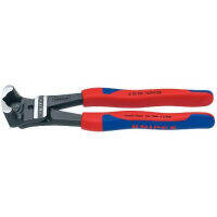 KNIPEX - 62 02 200 Tools - High Leverage Bolt End Cutting Nippers, Multi-Component (6102200)