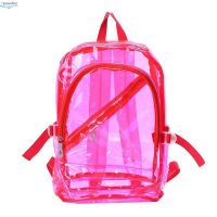 Women Student Transparent Clear Backpack School Book Bag TraveI Multiple Colors
