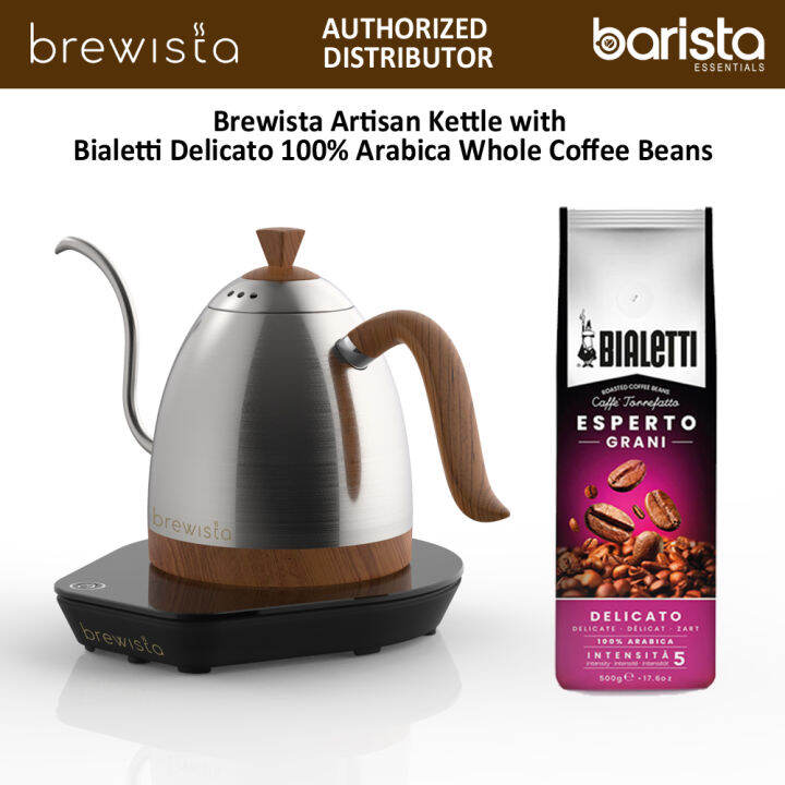 Brewista Artisan Gooseneck Electric Kettle Stainless Silver 600mL 220V