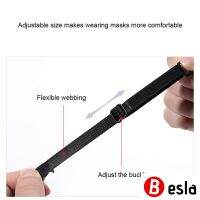 Uni Non-slip Elastic Band Rope A Flexible Connector Black Strap BESLA