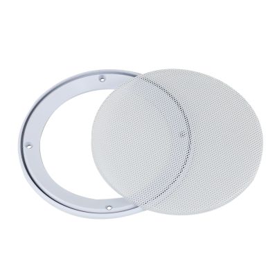 ‘；【-【 GHXAMP 2PCS 4 Inch 5 Inch 8 Inch Car Ceiling Speaker Grill Mesh Enclosure Net 6.5 Inch Protective Cover Subwoofer DIY ABS White