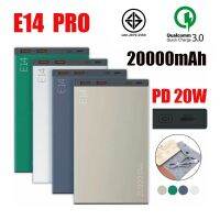 แบตสำรอง ORSEN รุ่น E14 Pro พอร์ต USB,Type-C ความจุ 20000mAh ชาร์จเร็ว QC+PD 20W ไฟ LED ป้องกันไฟกระชาก