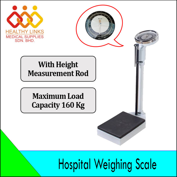 Mechanical Medical Body Weighing Scale With Height