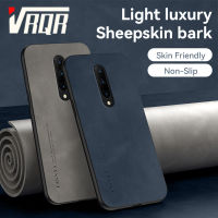 VRQR หนังแกะสำหรับ 1+ OnePlus 7 Pro 7T Pro OnePlus 8 กันลื่นเคสโทรศัพท์สกินแคร์เบาสัมผัสหรูหราและหรูหรา