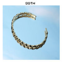 99th United Fang cuff gold color  กำไรข้อมือรูปเขี้ยวตัวเรือนชุบทอง