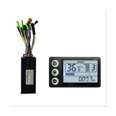 Electric Bicycle 24V 36V 48V 30A 3 Model Sinewave Controller S866 LCD Display Accessories for 350W 500W 750W 1000W Ebike