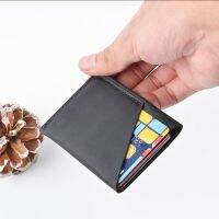 Cow Leather Credit Card Holder Men Vintage Wallet for Cards Business Card Case Handmade Genuine Leather Cards Wallet Card Holders