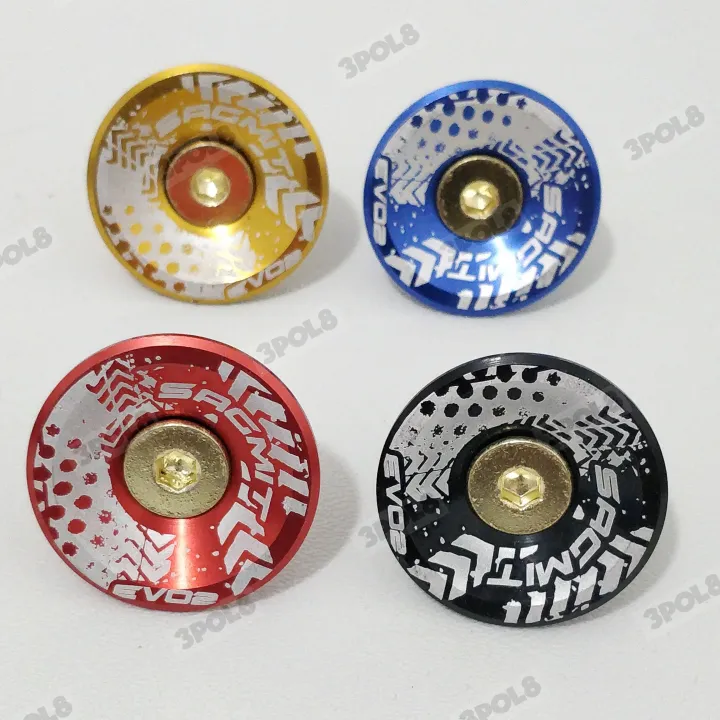 Sagmit Topcap Expandable Flower Star Nut Bike Top Cap MTB Expander Bung