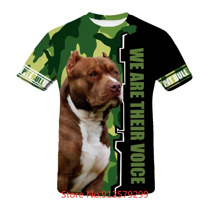 เสื้อยืดพิมพ์ลาย3d-สุนัขสัตว์เสื้อยืดฮิปฮอปแขนสีเขียวทหารสั้นแฟชั่นใหม่เสื้อยืดแนวสตรีทเสื้อสุดเท่