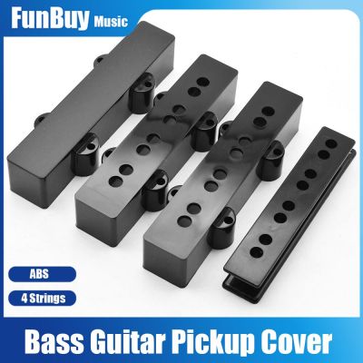 ‘【；】 2Pcs ABS 4JB Bass Pickup Cover Neck/Bridge Pickup Case Boin Open/Closed Type For JB Bass Guitarra Accessories