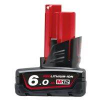 แบตเตอรี่ M12 6แอมป์ Milwaukee M12 6ah M12B6 ของแท้ ไม่มีกล่อง