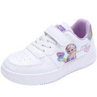 CODhuanglan212 Princess Childrens Shoes Spring Autumn Fashion Cartoon Girls Casual Breathable Low-Cut Little White Medium Bi