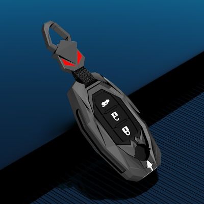 Car Zinc Alloy Key Case For Nissan Versa Maxima Rogue Armada Sentra Qashqai X-Trail 2/3/4/5Buttons 2022 2023 Accessories